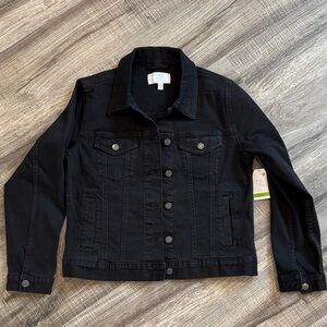 Women's Black Denim Jacket